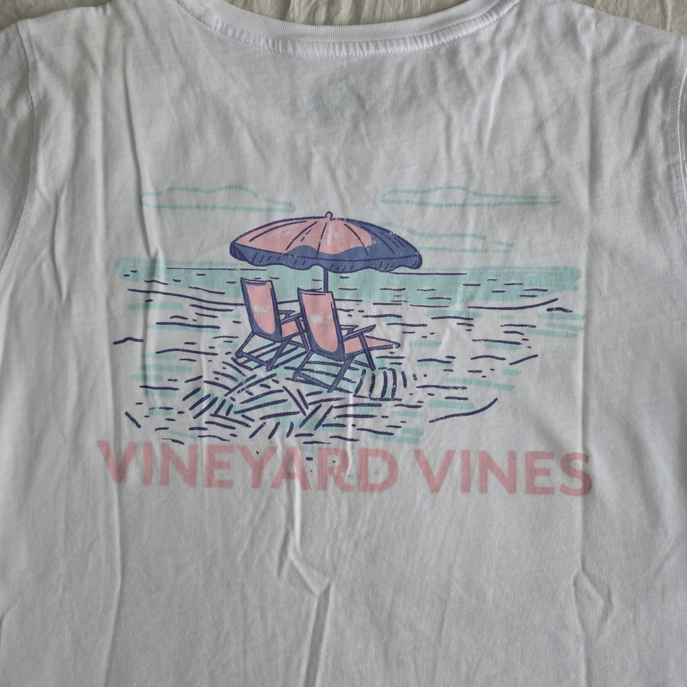 Vineyard Vines Women's Logo Tee L